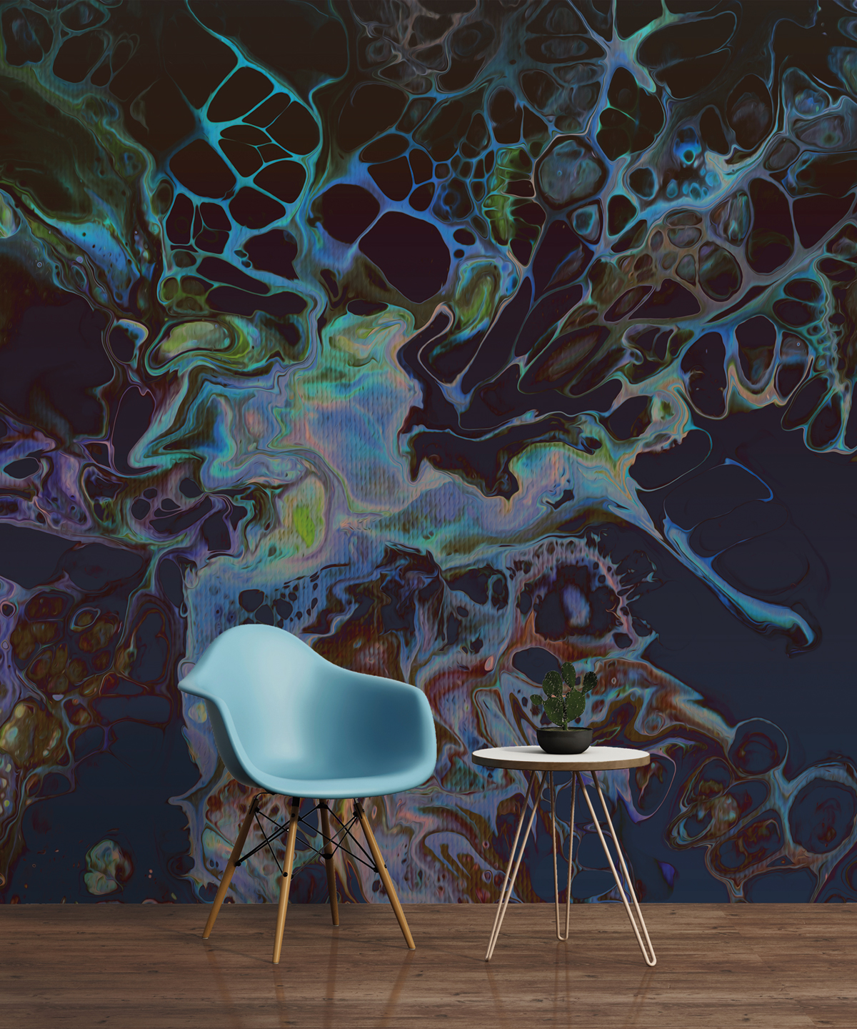 Papier peint panoramique Contemporain Acryl 1 - Référence DD120033 - Intissé 200g/m2 - Standard 400 x 270