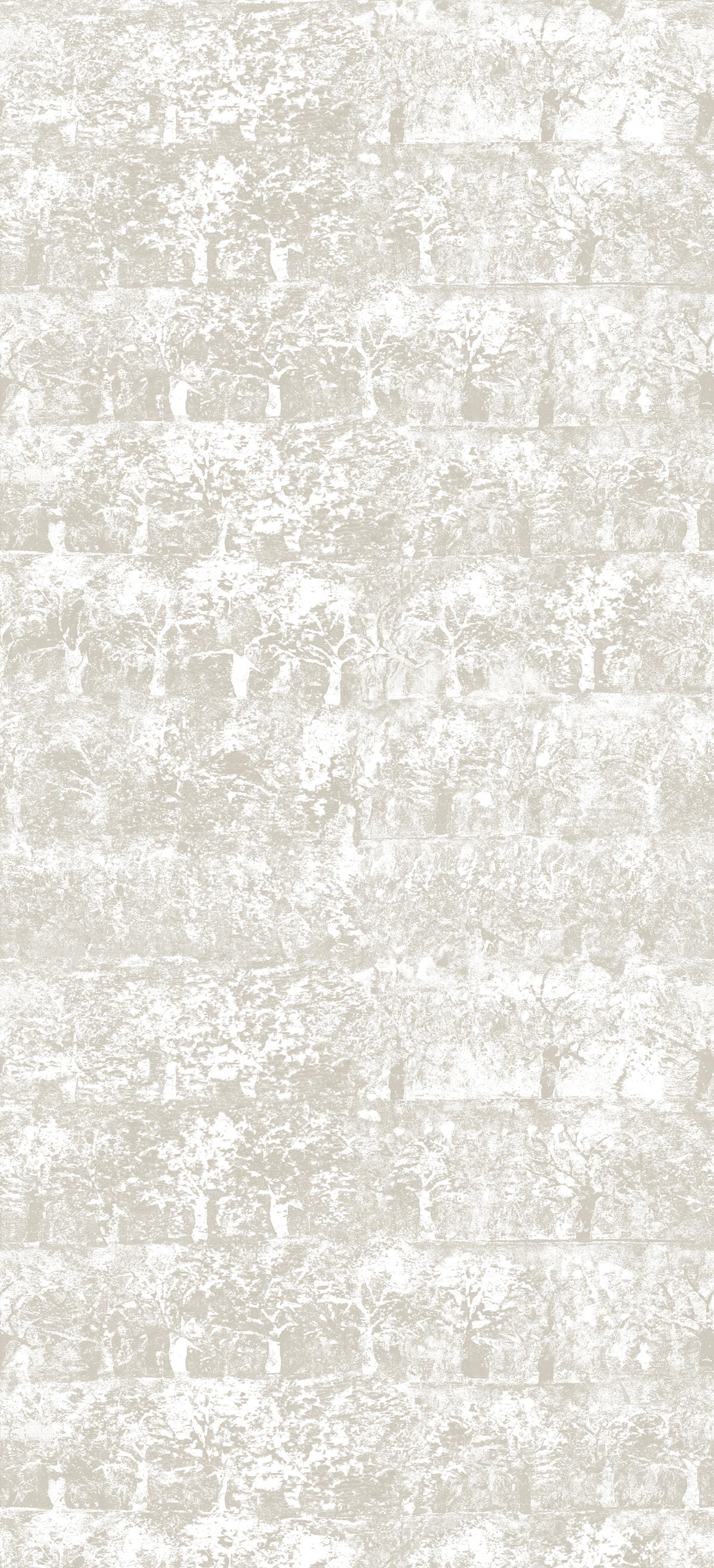 Papier peint panoramique Roi Des Aulnes Crème - 3 lés 1/2/3 - Isidore Leroy