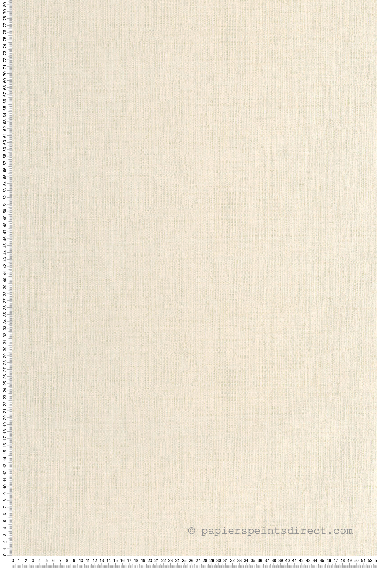 Papier peint Raphia Tissé ivoire - Matières de Casélio | Réf. MMT105971000