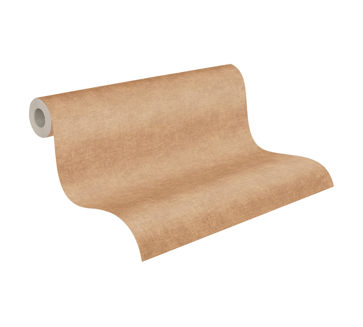 Papier peint Uni Nuancé Toile caramel - Smart Surfaces d'A.S. Création AMB3| Réf. AS-395657