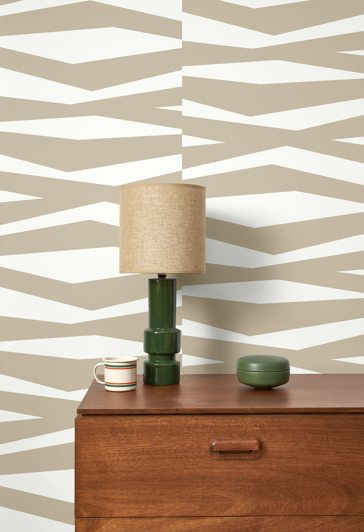 Papier peint Rayures Zebra beige - Color Game de Casadéco | Réf. GAME200631313