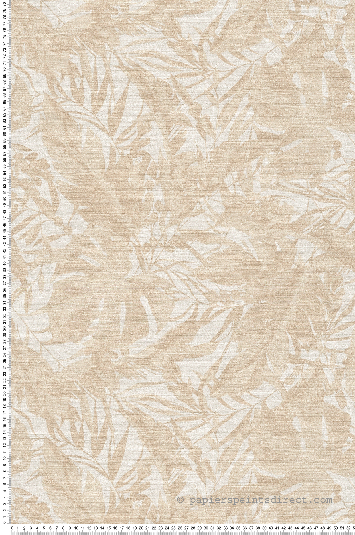 Papier peint Jungle Végétaux Earthlines écru - Cosmoliving d'A.S. Création | Réf. AS-790631