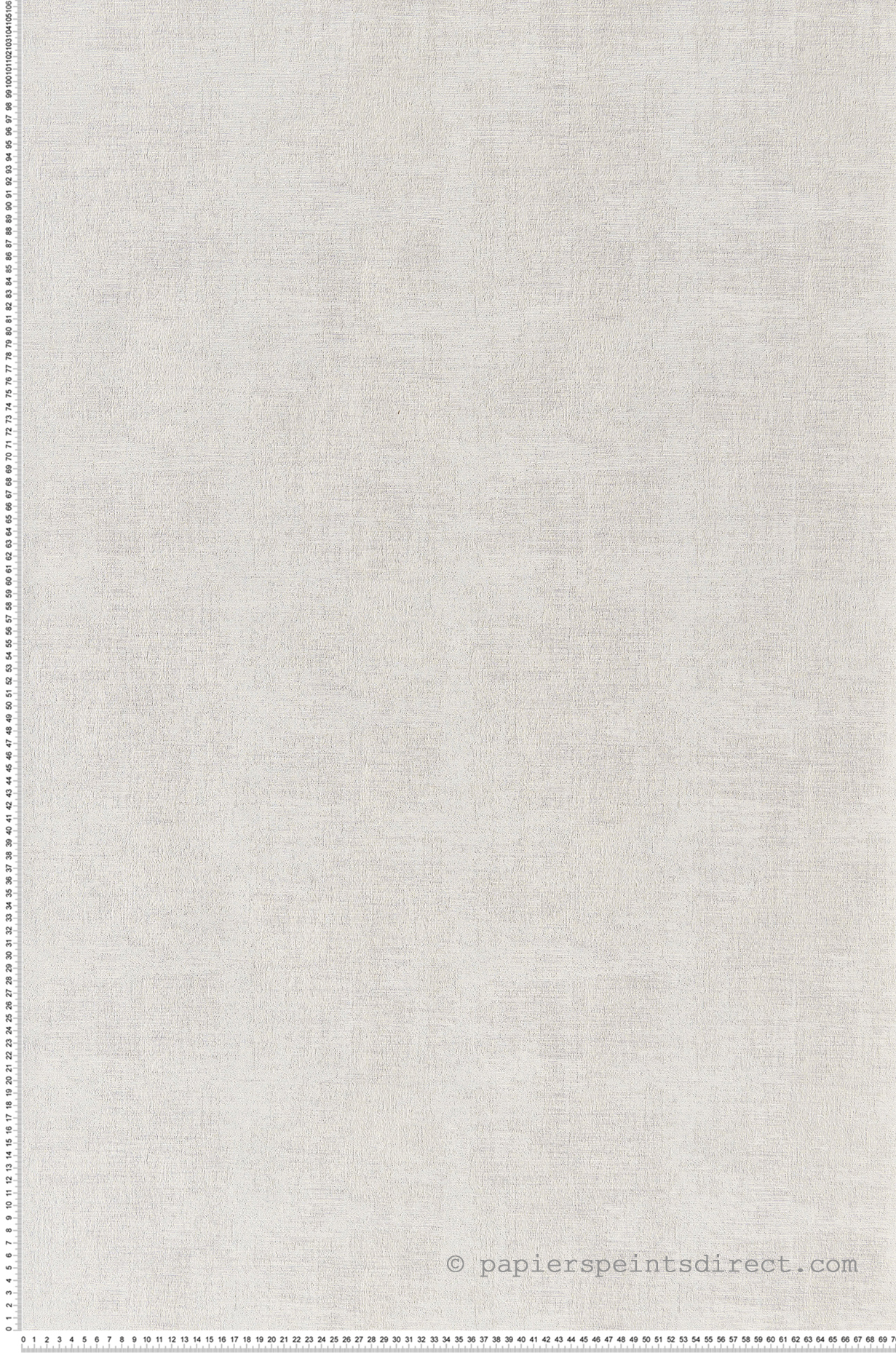 Papier peint Faux uni Johara blanc perle - Mansour de Casamance | Réf. CAS-74390166