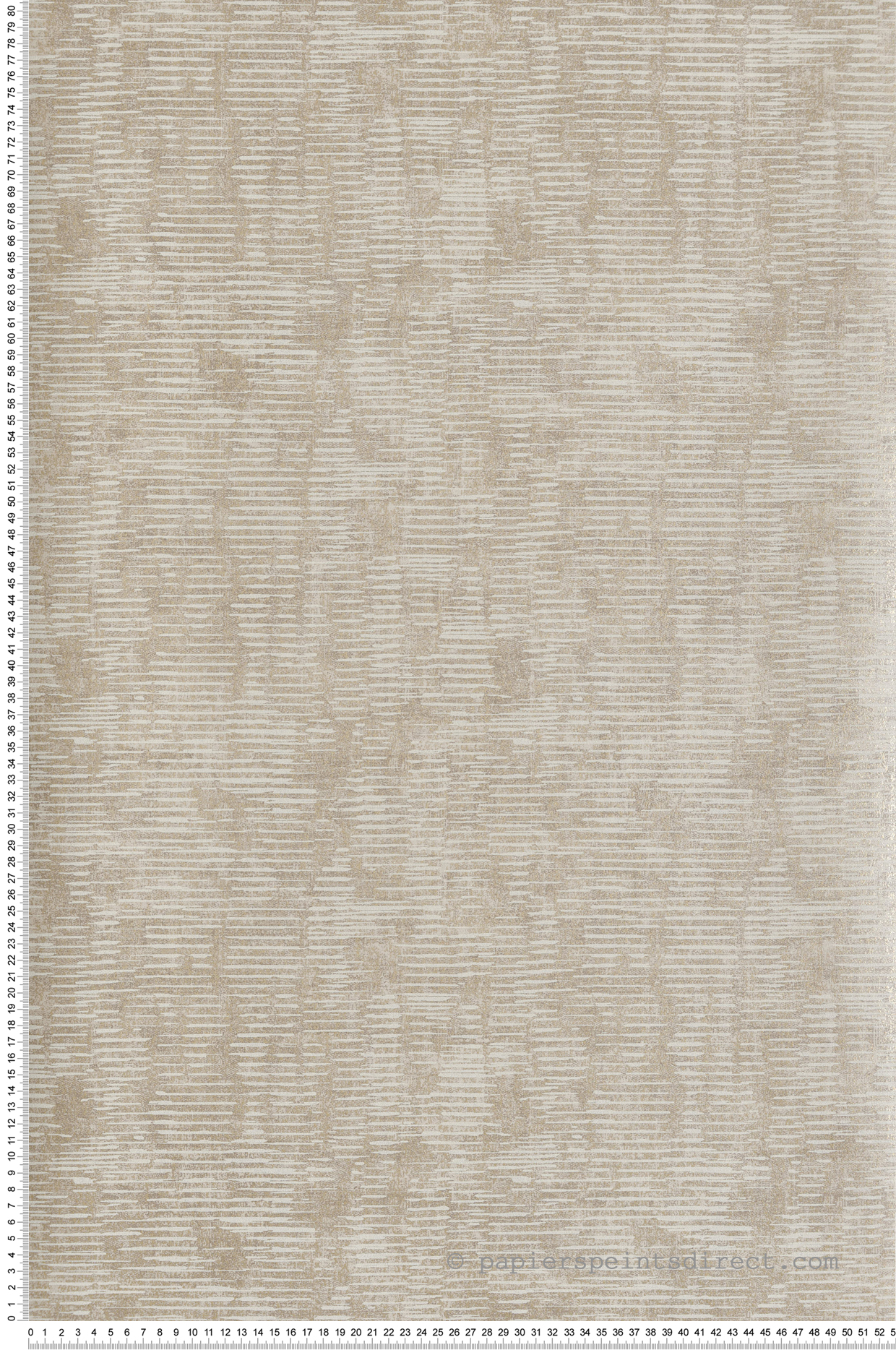 Papier peint Rayure Marbrée mastic doré - Attitude de Lutèce | Réf. LTC-DWP0357-02