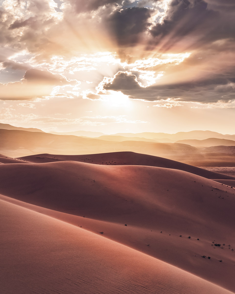 Panoramique God Rays - Papier peint Komar