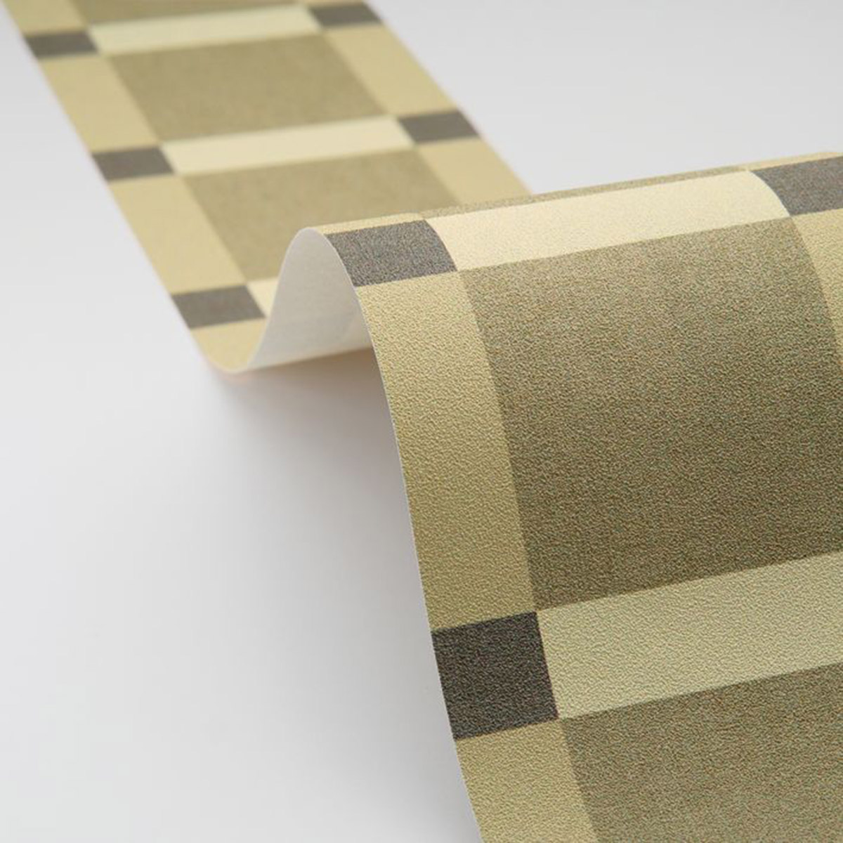 Frise Carreaux Square Border kaki olive - Line Up de Casélio AMBV | Réf. LNP106787070