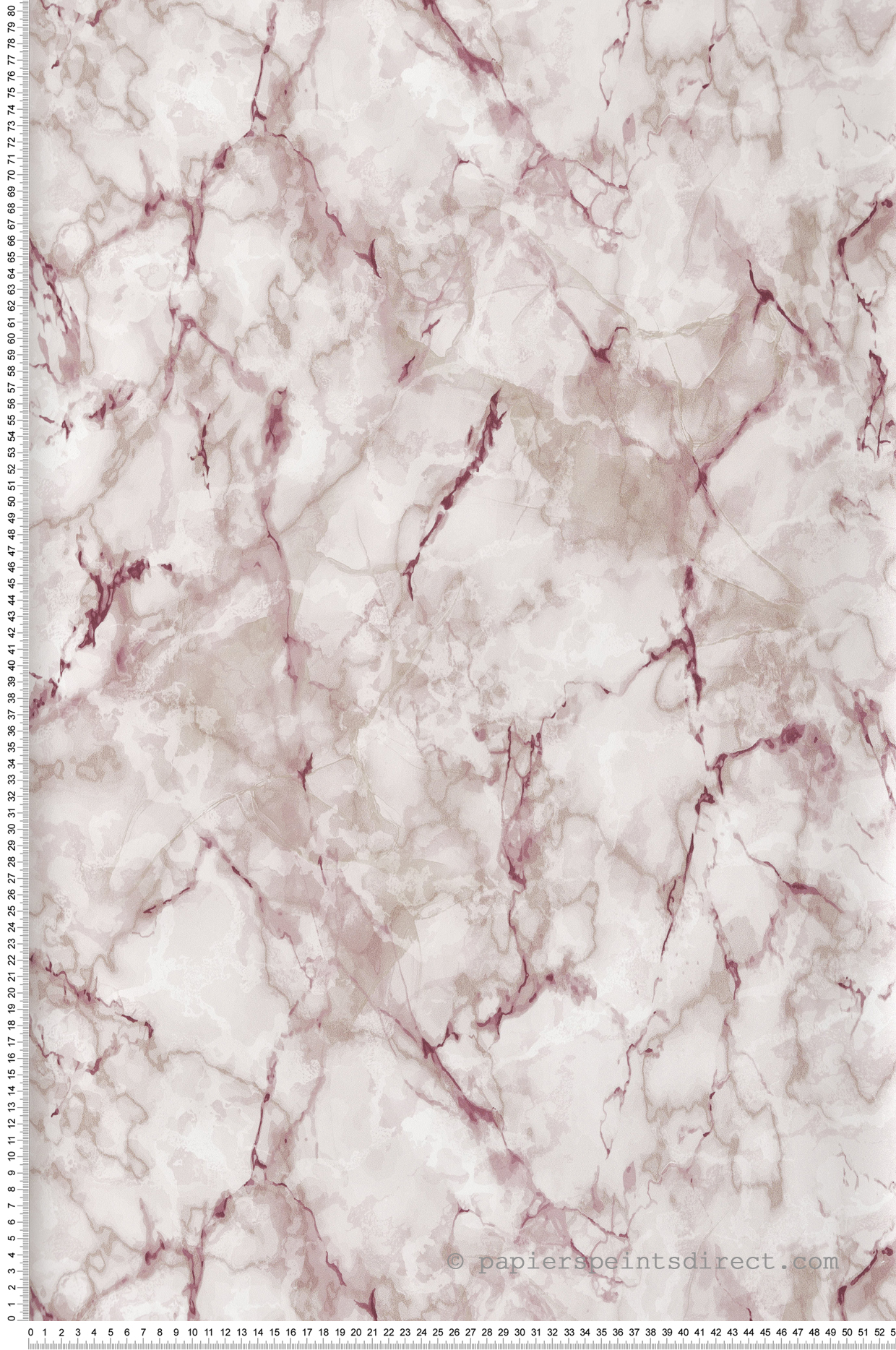 Papier peint Marbre Imitation Moderne prune - Sauvage 2 de Lutèce | Réf. LTC-G67757