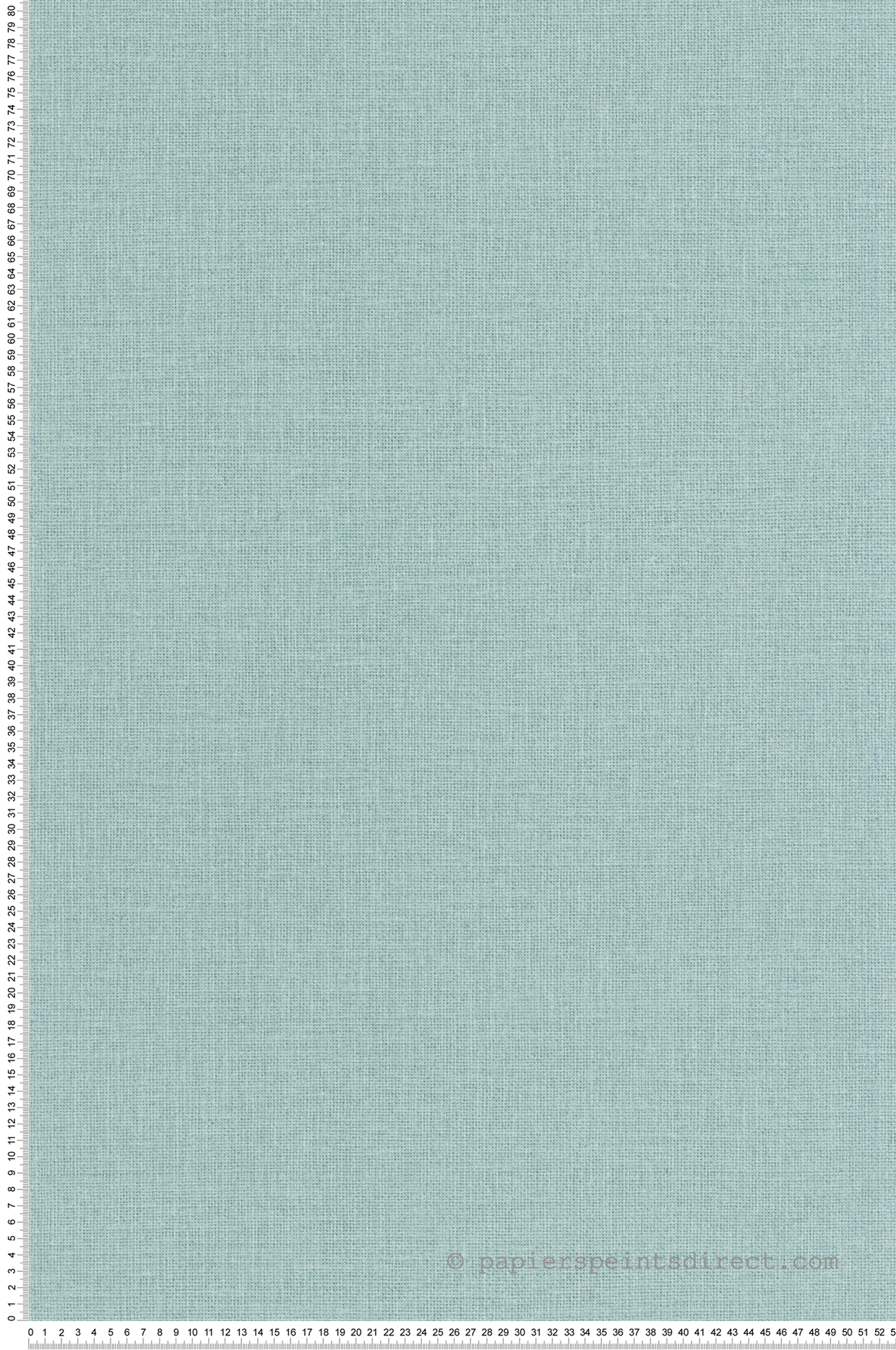 Papier peint Effet Toile de Jute bleu pastel - Jute de Casélio | Réf. JTE104016118