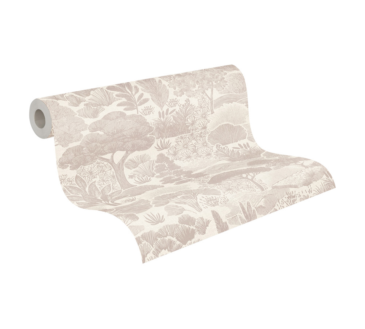 Papier peint Jardin Botanique gris - Pintwalls 3 d'A.S. Création ROLL | Réf. AS-791852