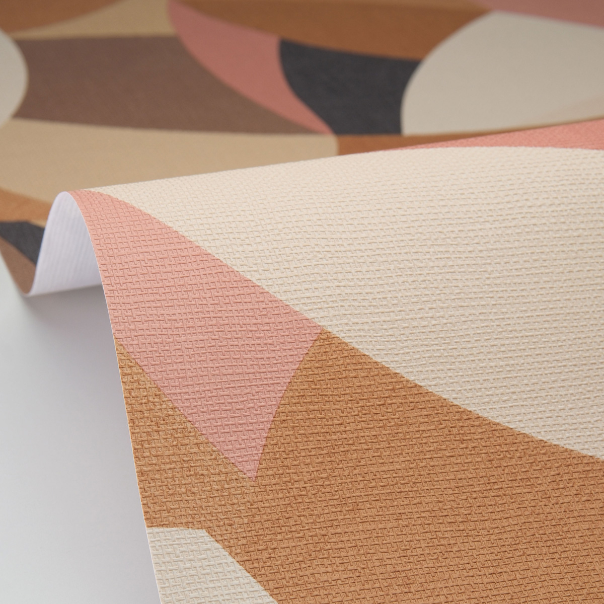 Papier peint Abstrait Tissage Concerto camel - Symphony de Casélio AMB4| Réf. SYM107002165