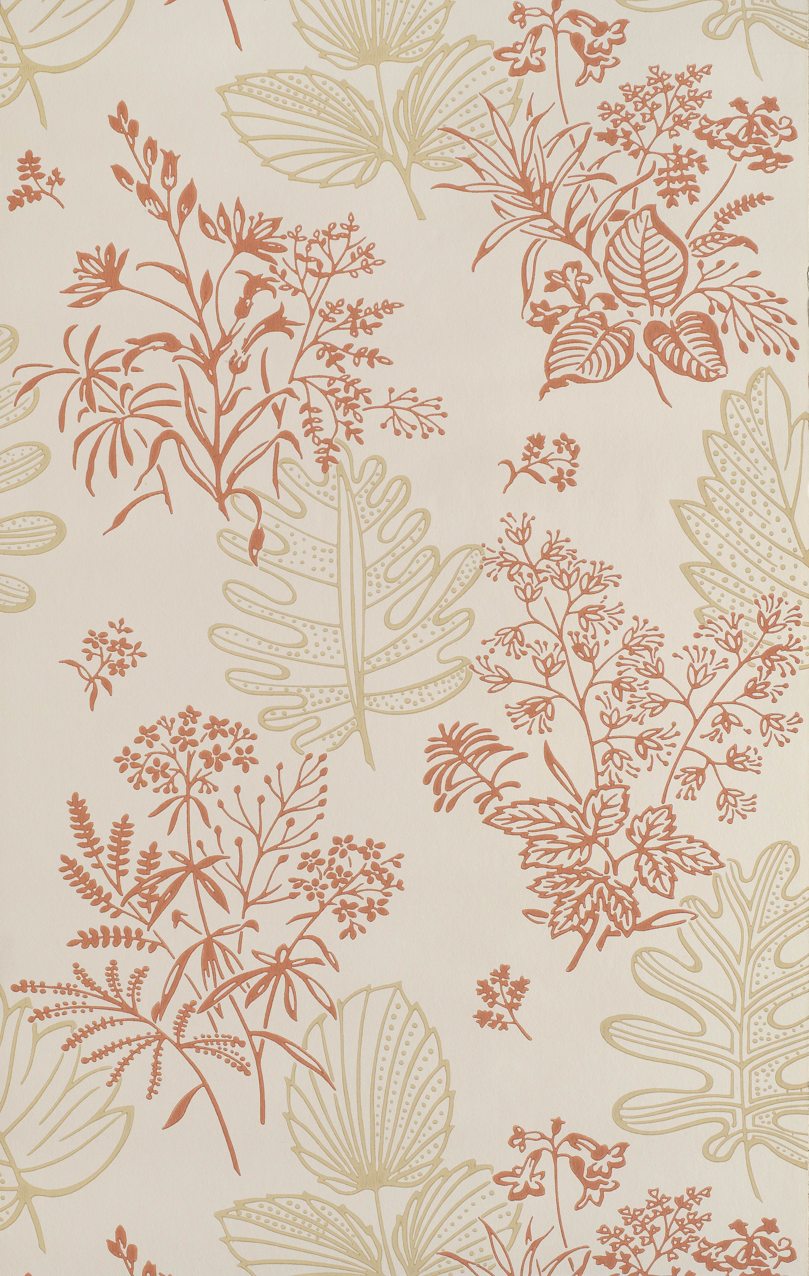Papier peint 50' s Line Papers par the Little Greene, référence : 272NRJAZZZ