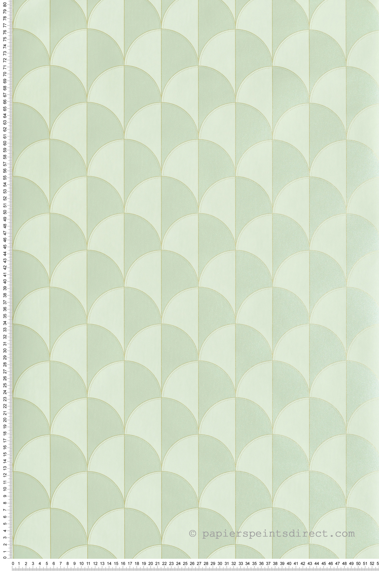 Papier peint Palmette Mariette vert amande - Maison Siméon de Casélio | Réf. MSI107414018