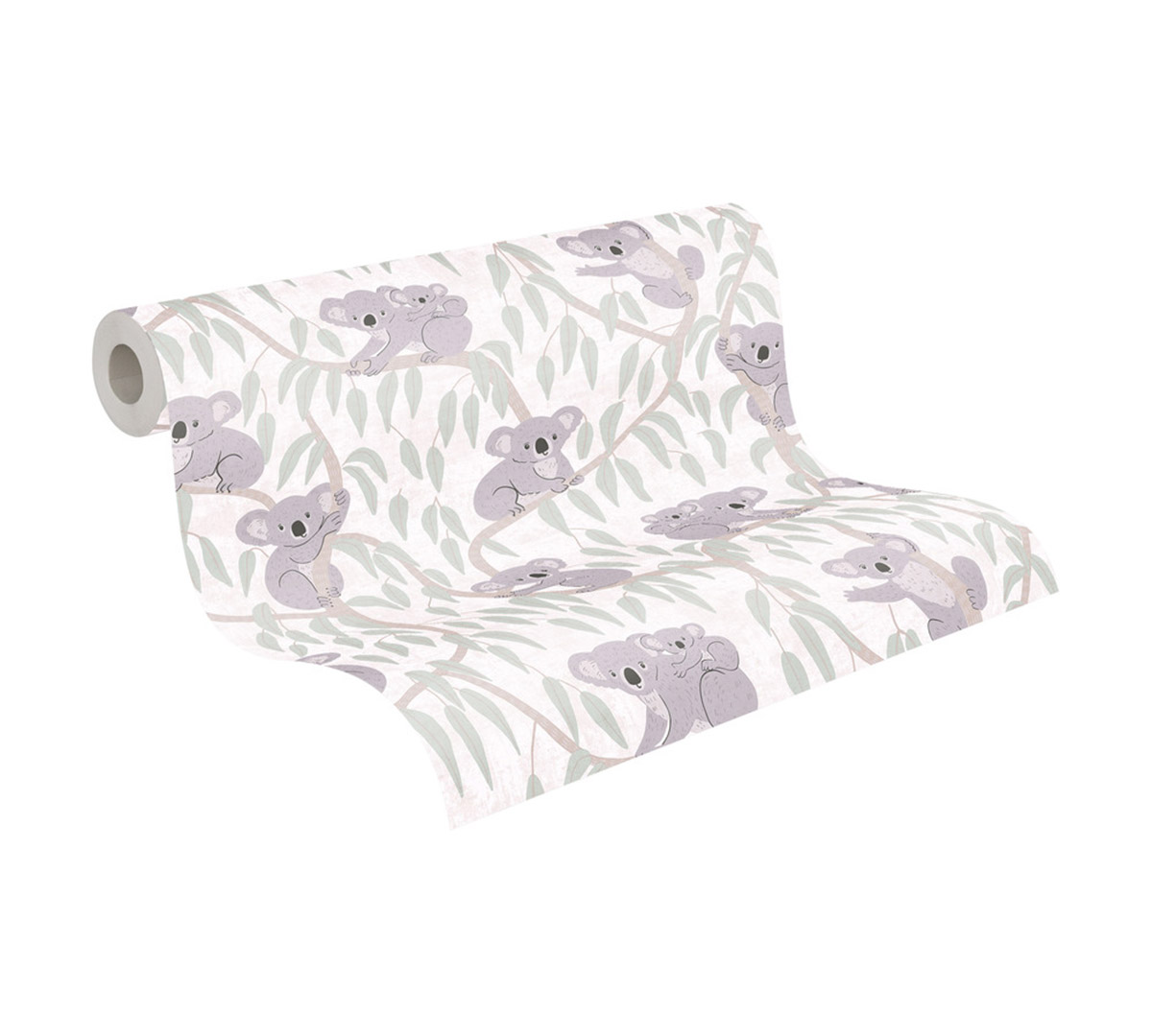 Papier peint Enfant Koala gris - Lilly & Luis d'A.S. Création AMB8 | Réf. AS-771341