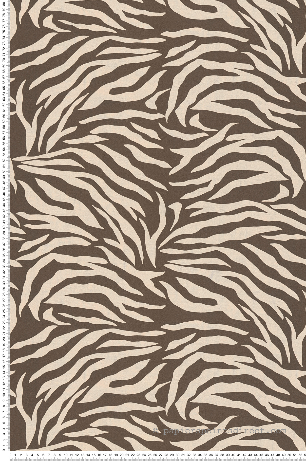 Papier peint Zèbre Motif beige marron - Anna D'Andrea d'A.S. Création | Réf. AS-782172