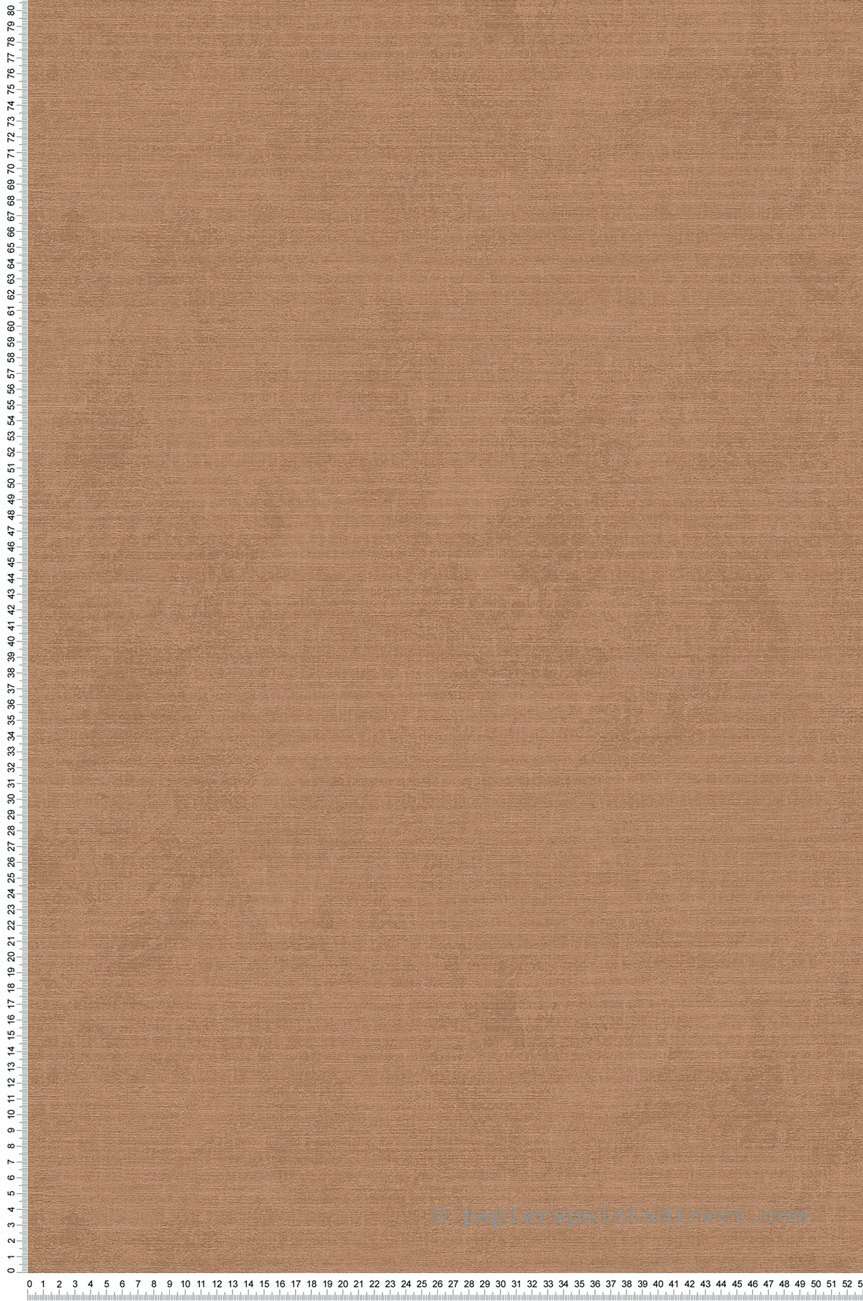 Papier peint Uni Effet Craft marron - Abaca de Lutèce | Réf. LTC-51233105