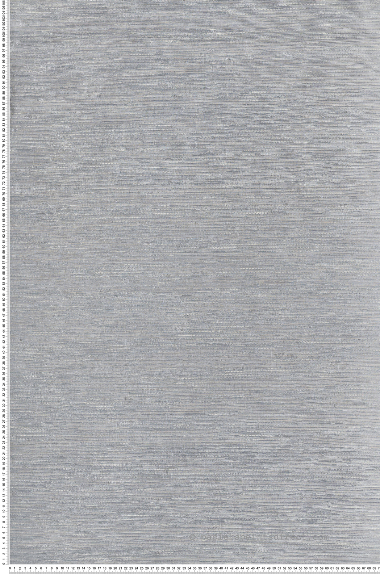 Papier peint Faux Uni Tissage Tatami bleu froid - Le Jacquard de Casamance | Réf. CAS-C75343874