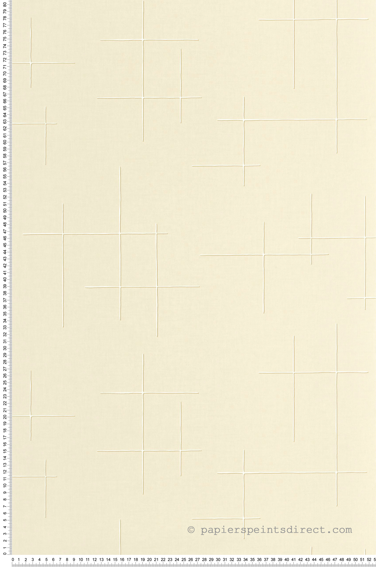 Papier peint Croix Elina beige - Blue Shades de Casélio | Réf. BLS107521050