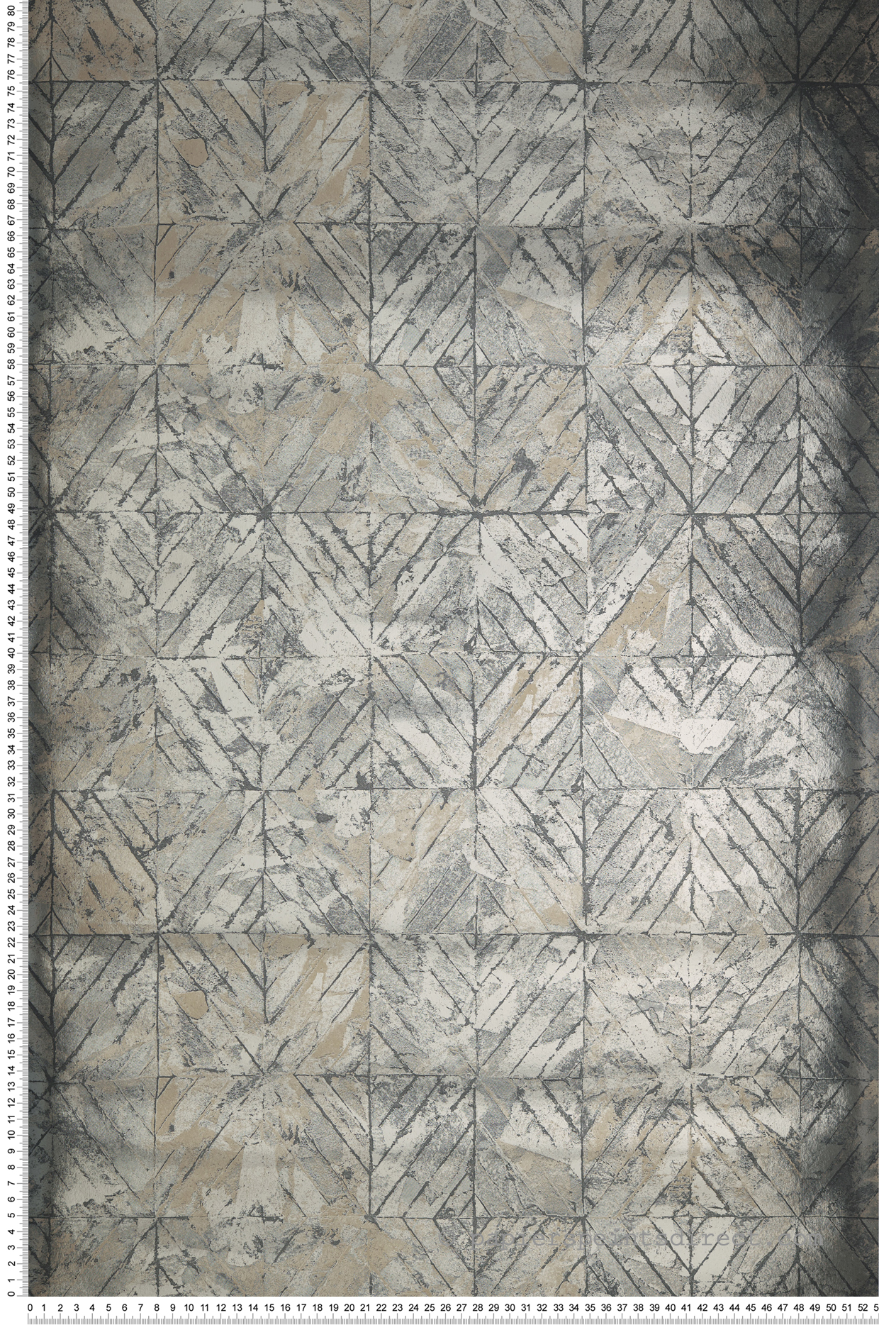 Papier peint Reflet métallisé beige - Montsegur de Casadéco | Réf. MTSE86032155