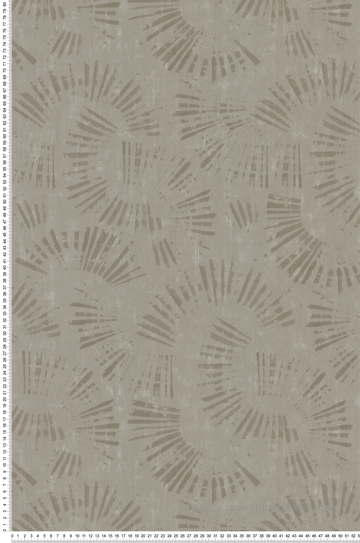 Papier peint Soleil Lueur vert kaki - Aroma de Lutèce | Réf. LTC-51251904