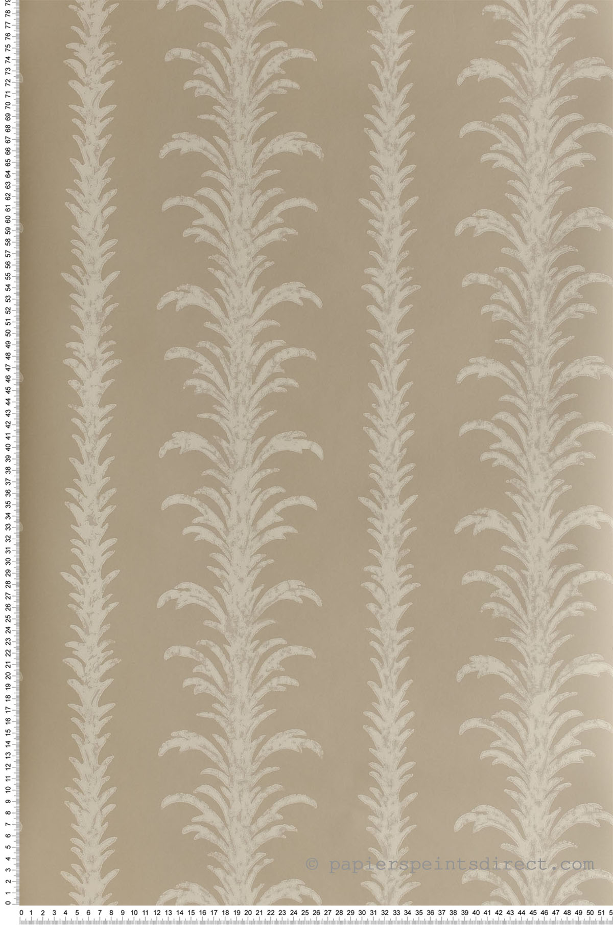Papier peint Lauderdale Stone - Collection London Wallpapers V de Little Greene