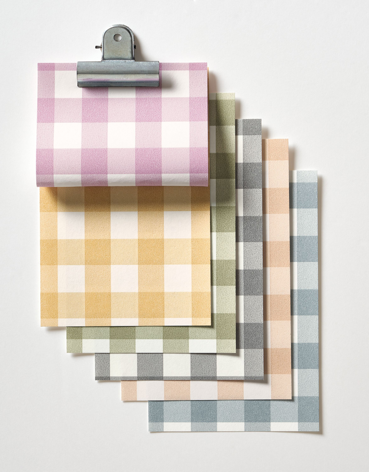 Papier peint Vichy Buvard beige - Flower Market de Casadéco AMB2 | Réf. FLOM89261222