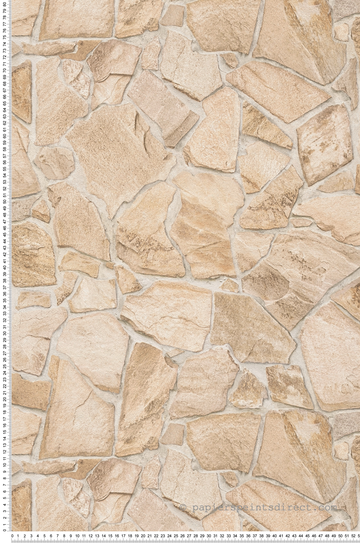 Papier peint Pierre Parement beige - Elements 2 d'A.S. Création | Réf. AS-389329