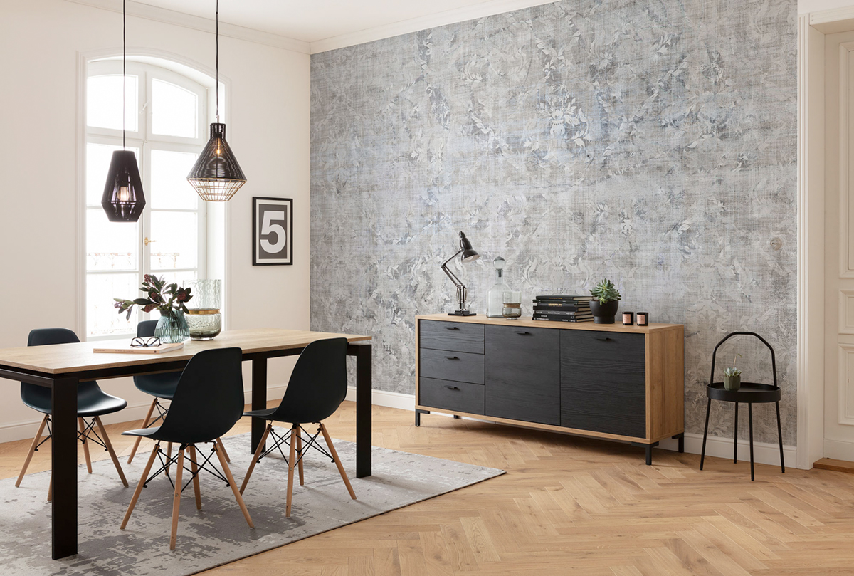 Papier peint vintage panoramique Origins - Papier peint Komar RAW