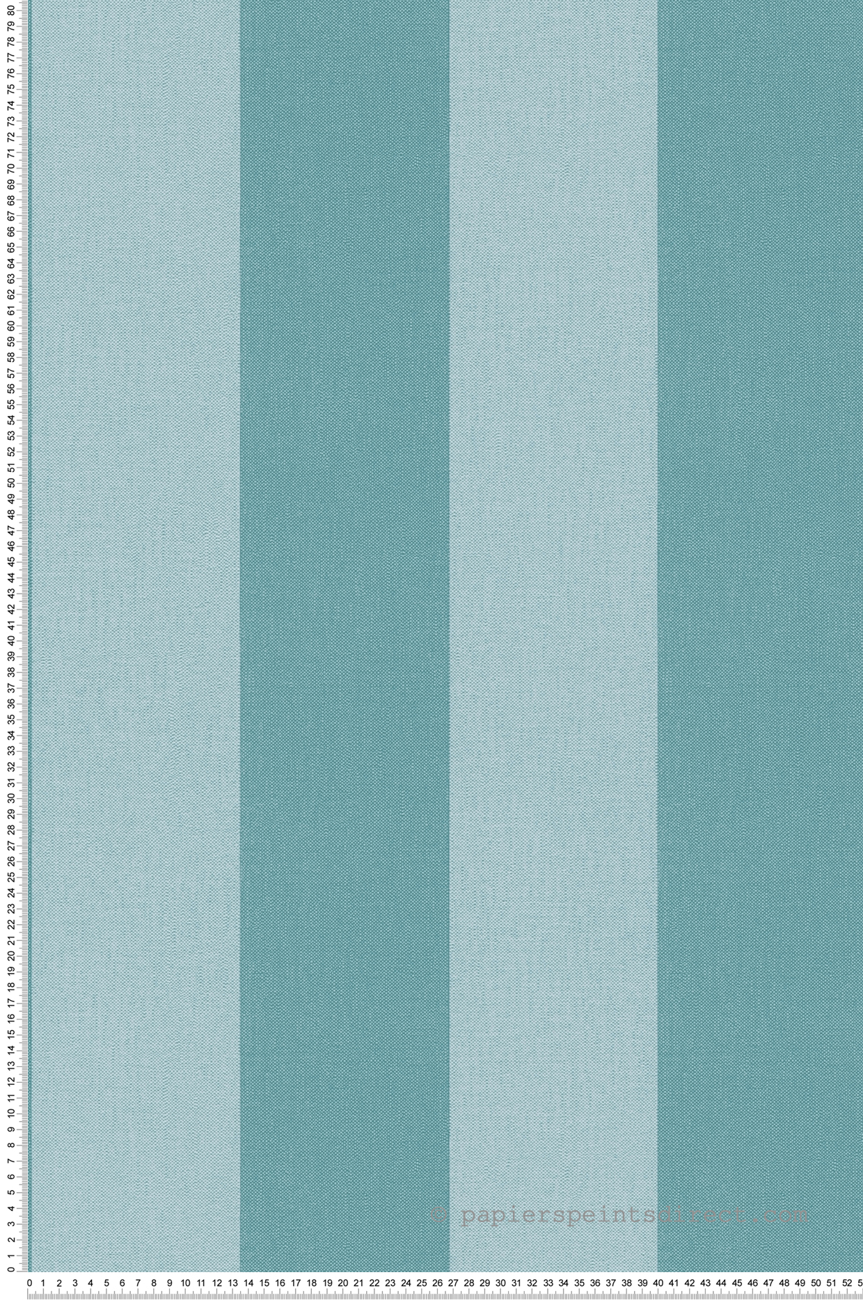 Papier peint Rayure Verticale turquoise - Pure Elegance d'A.S. Création | Réf. AS-397928