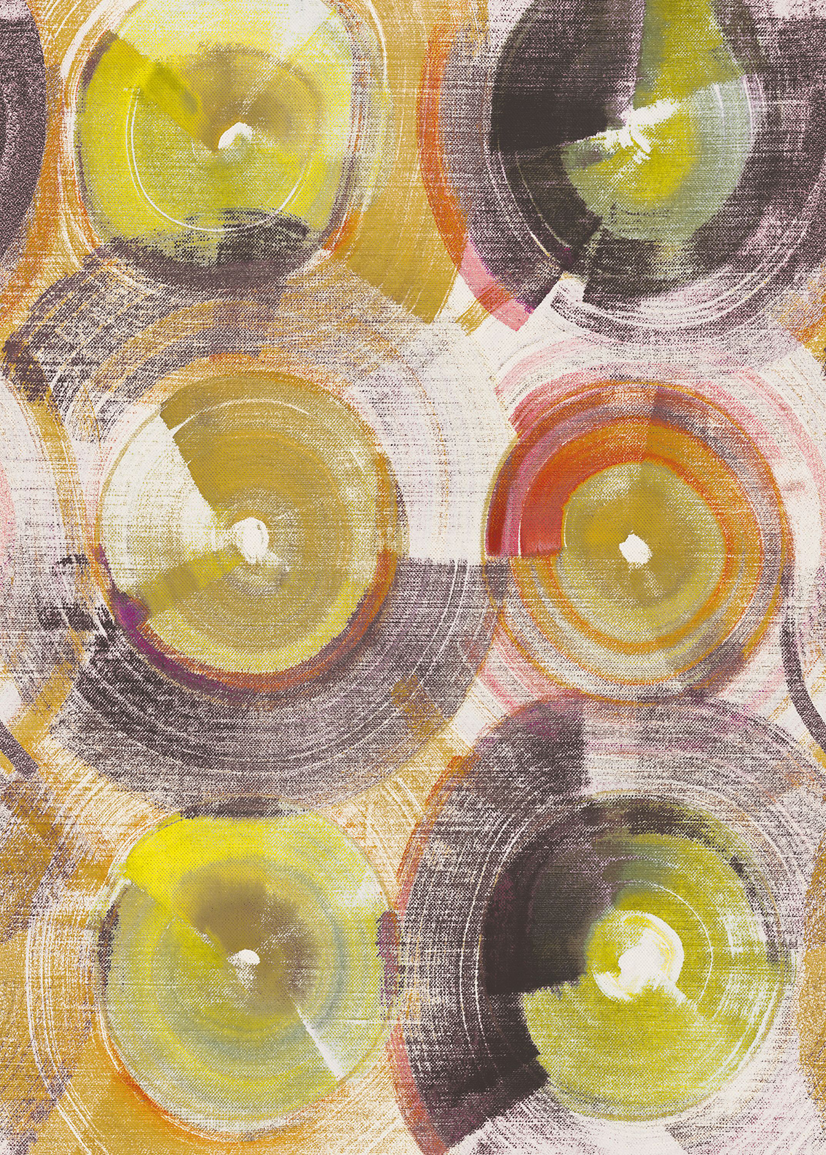 Papier peint panoramique Cercle Art multicouleur - Gallery de Casadéco | Réf. GLRY86183588