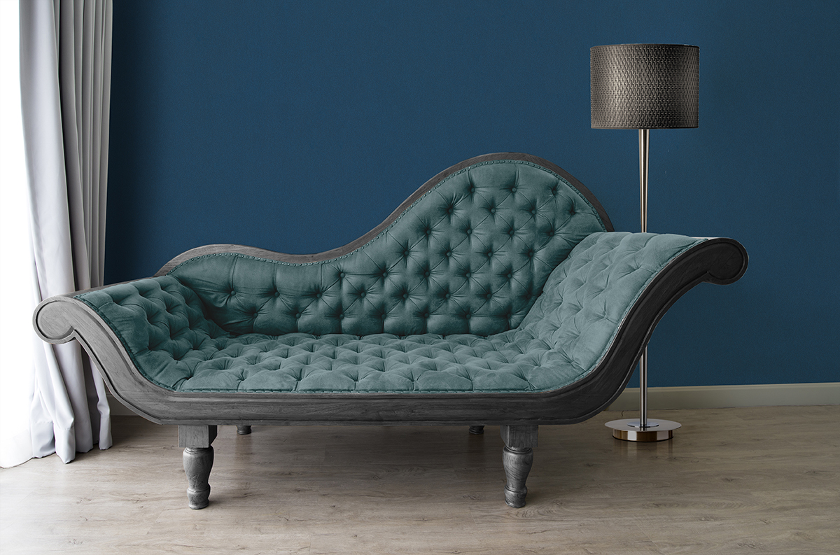 Papier peint Uni Lisse bleu nuit - Dream Flowery de Architects Paper | Réf. 3836-79