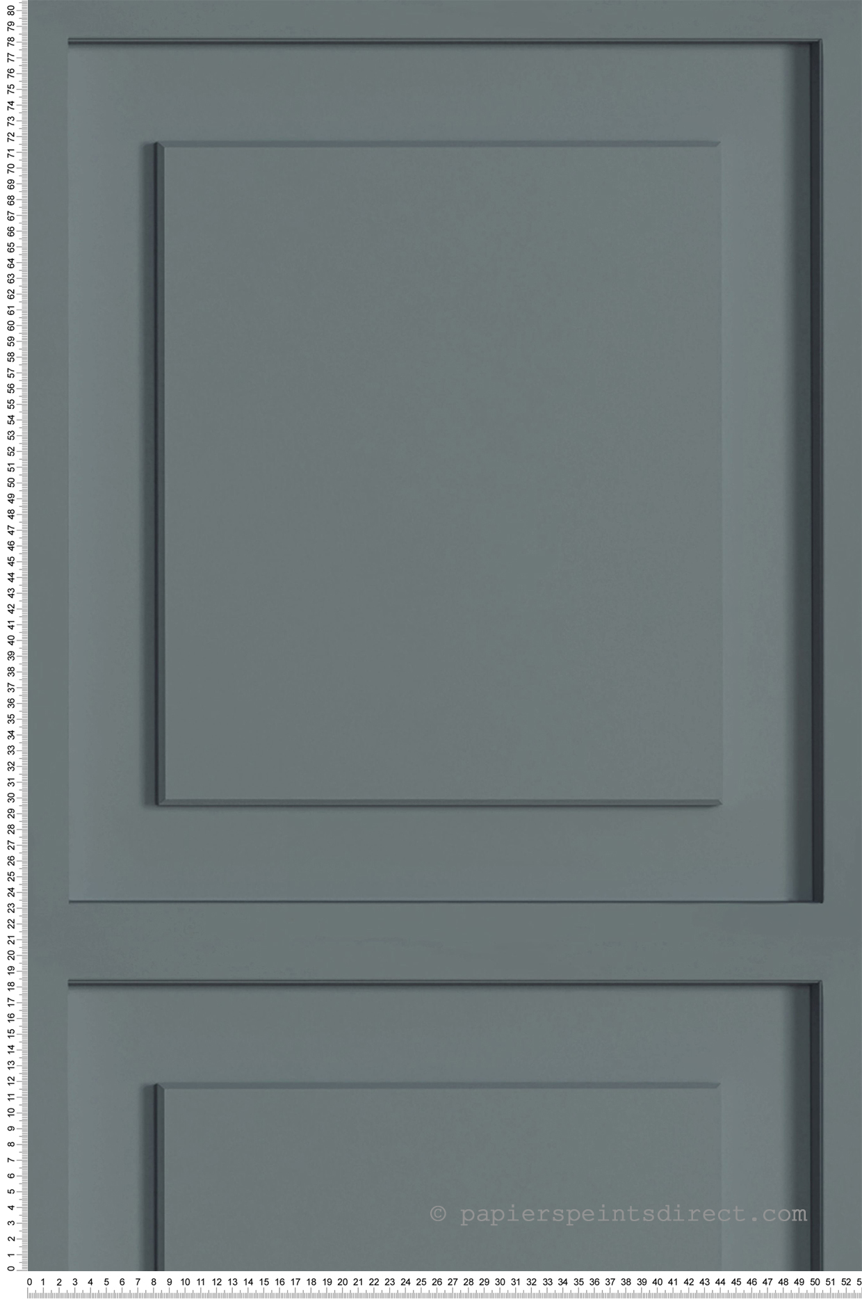 Papier peint Moulure Moderne bleu orage - Moulures & Co de Casadéco | Réf. MOCO201376310