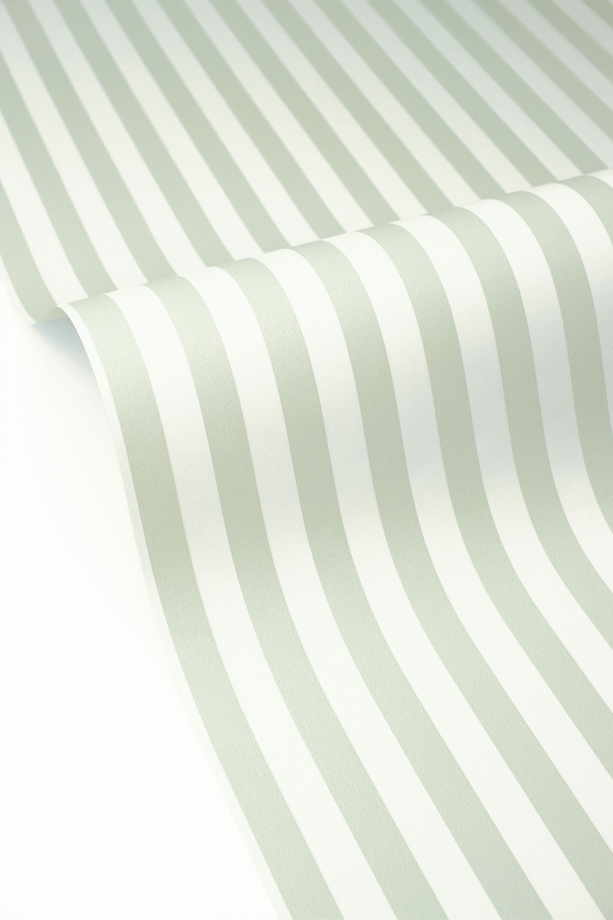 Papier peint Fine Rayure Marshmallow vert d'eau - Happy Kids Club de Casélio VAGUE | Réf. HKC107690434