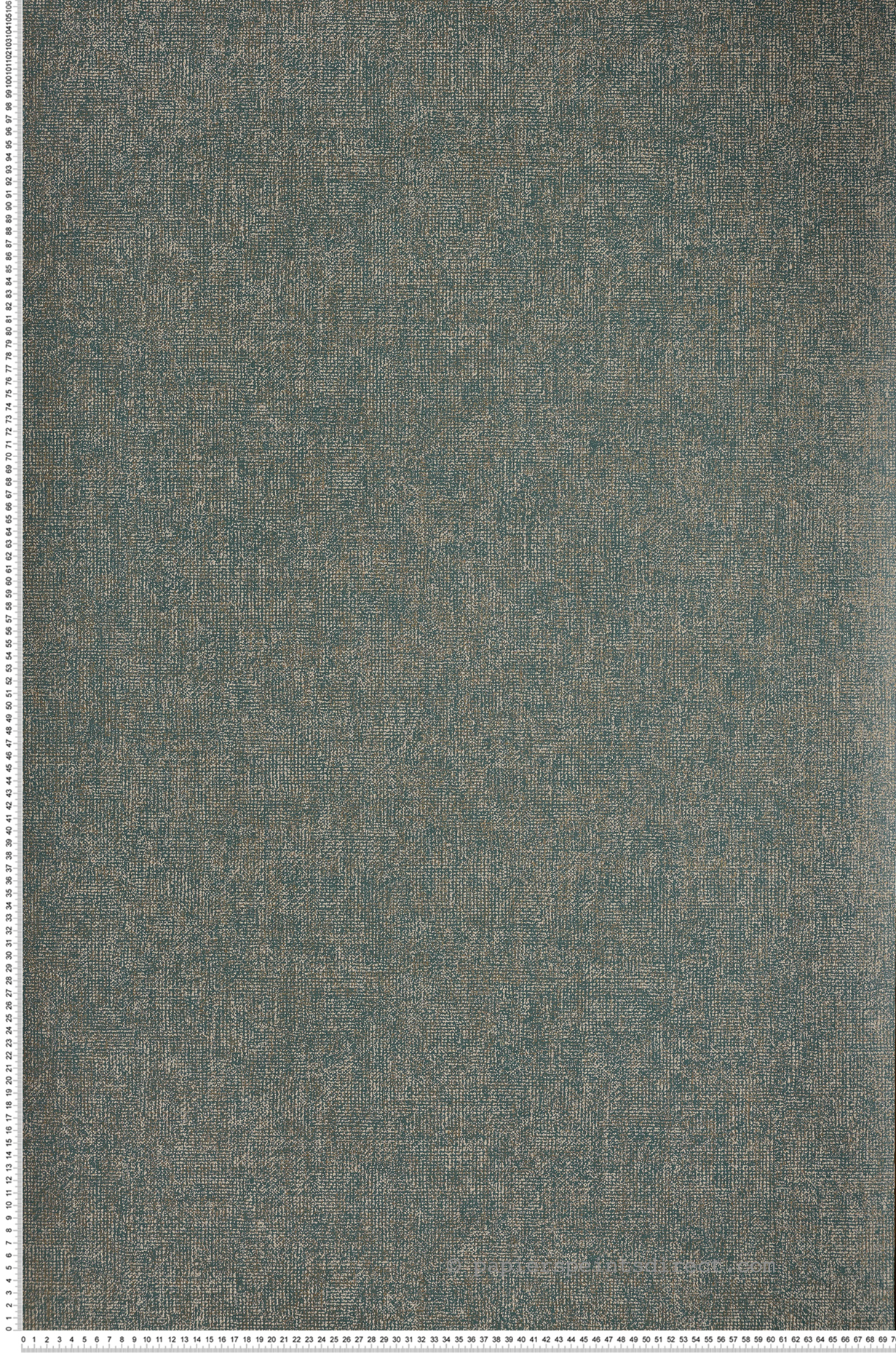 Papier peint Faux Uni Tacheté Tenere vert sapin et doré - Mirage de Casamance | Réf. CAS-75283568