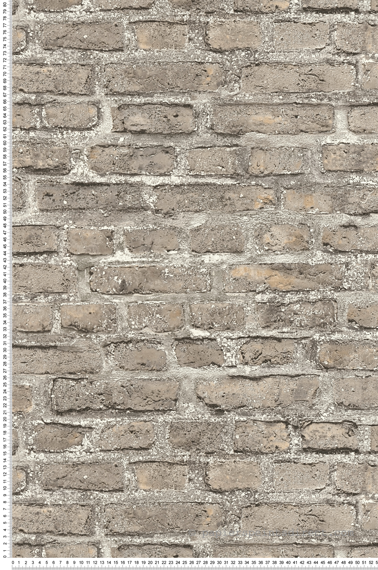 Papier peint Brique grège - Elements 2 d'A.S. Création | Réf. AS-361394