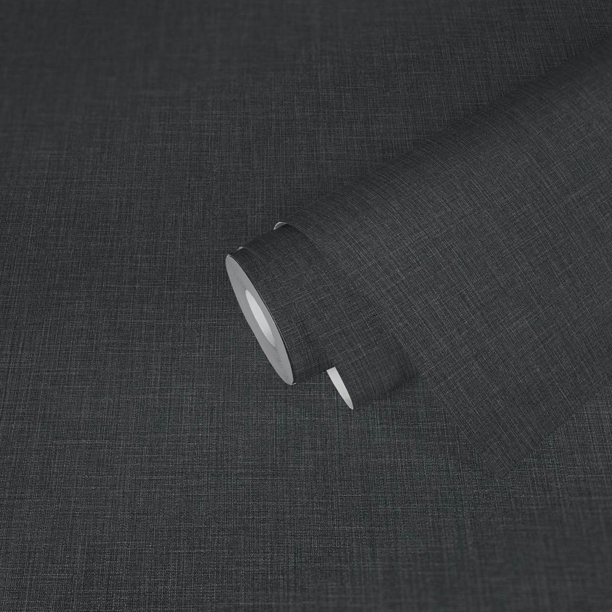 Papier peint Uni Tissé Délicat gris anthracite - Stories of Life d'A.S. Création AMB2 | Réf. AS-396524