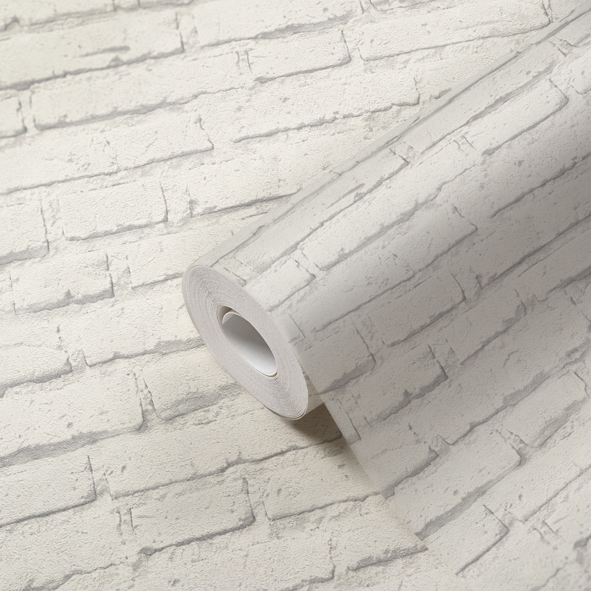 Papier peint Briques blanches gris - Elements 2 d'A.S. Création ROLLZ | Réf. AS-343992