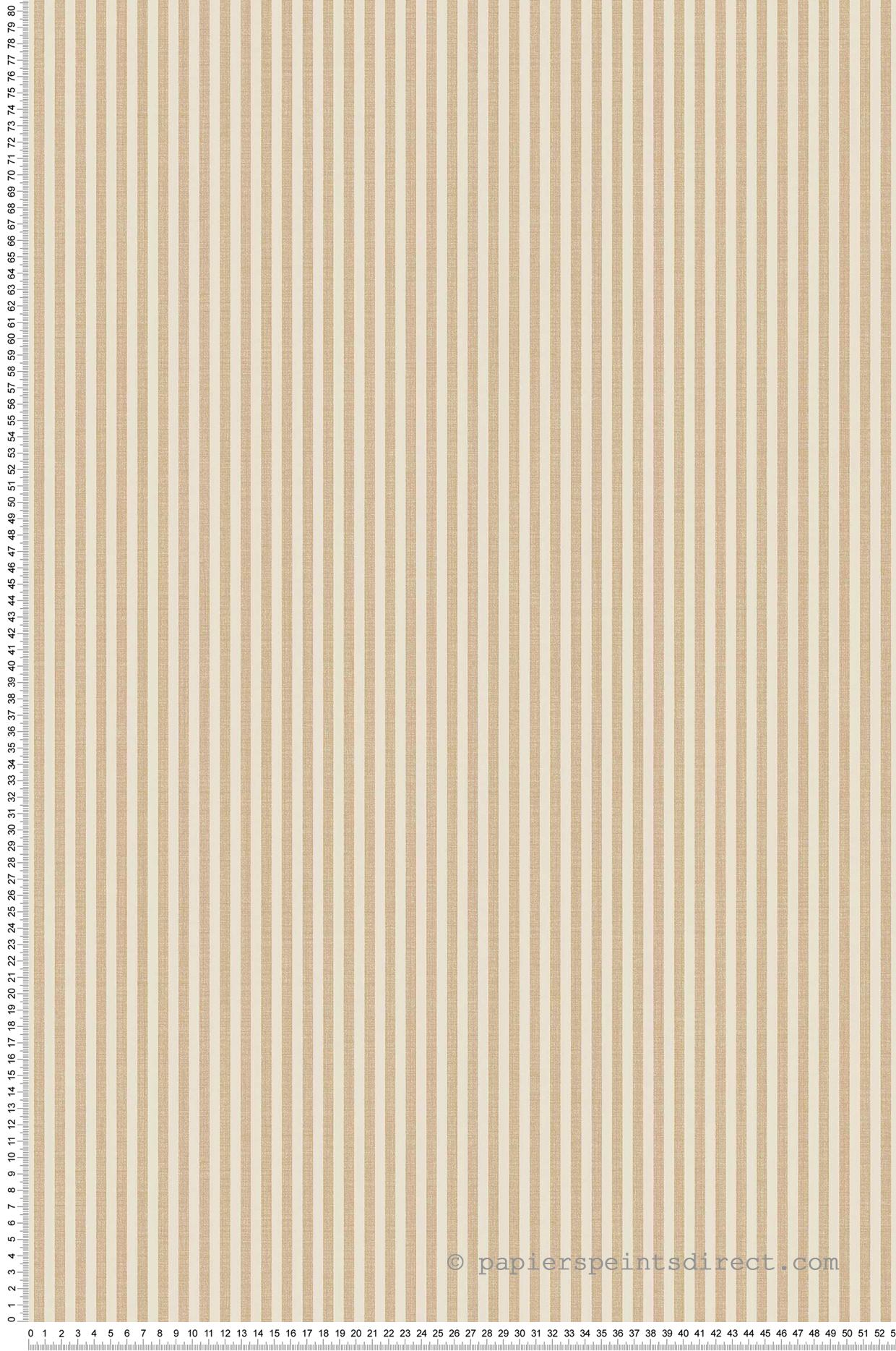 Papier peint Fines Rayures Textile beige - Stripes & Checks de Montecolino | Réf. MC-ST38483