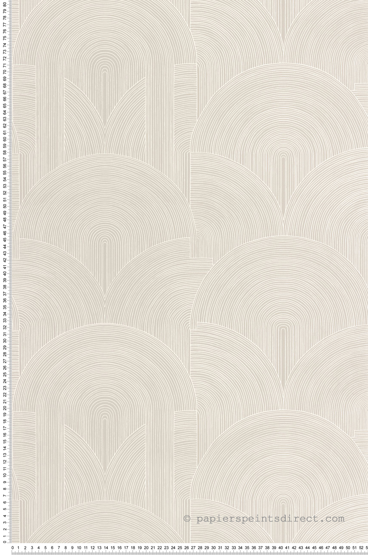 Papier peint Arche Graphique Delicacy grège - Light de Casélio | Réf. LIG106569090