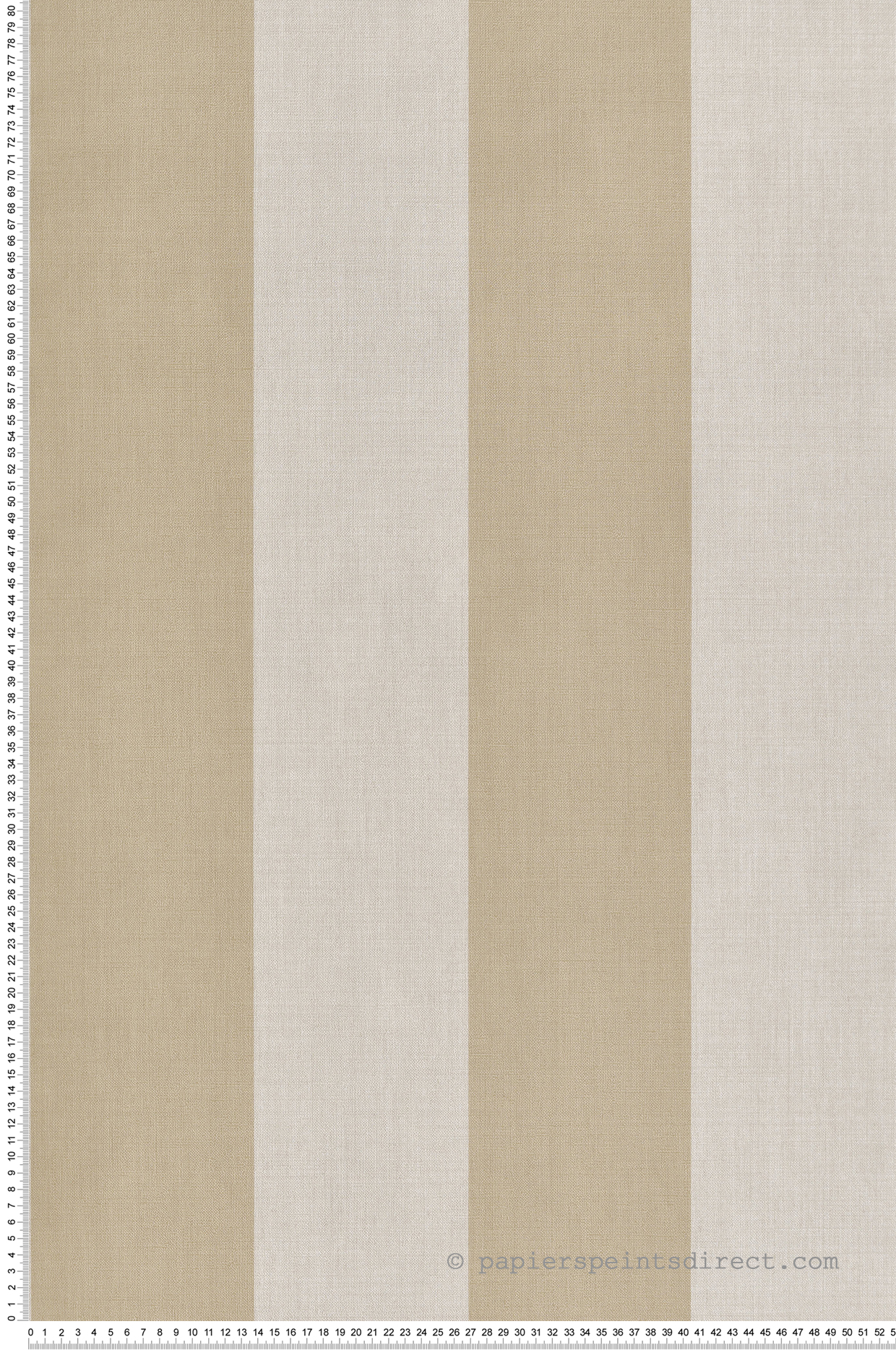 Papier peint Rayures Effet Lin beige - Stripes & Checks de Montecolino | Réf. MC-ST38473