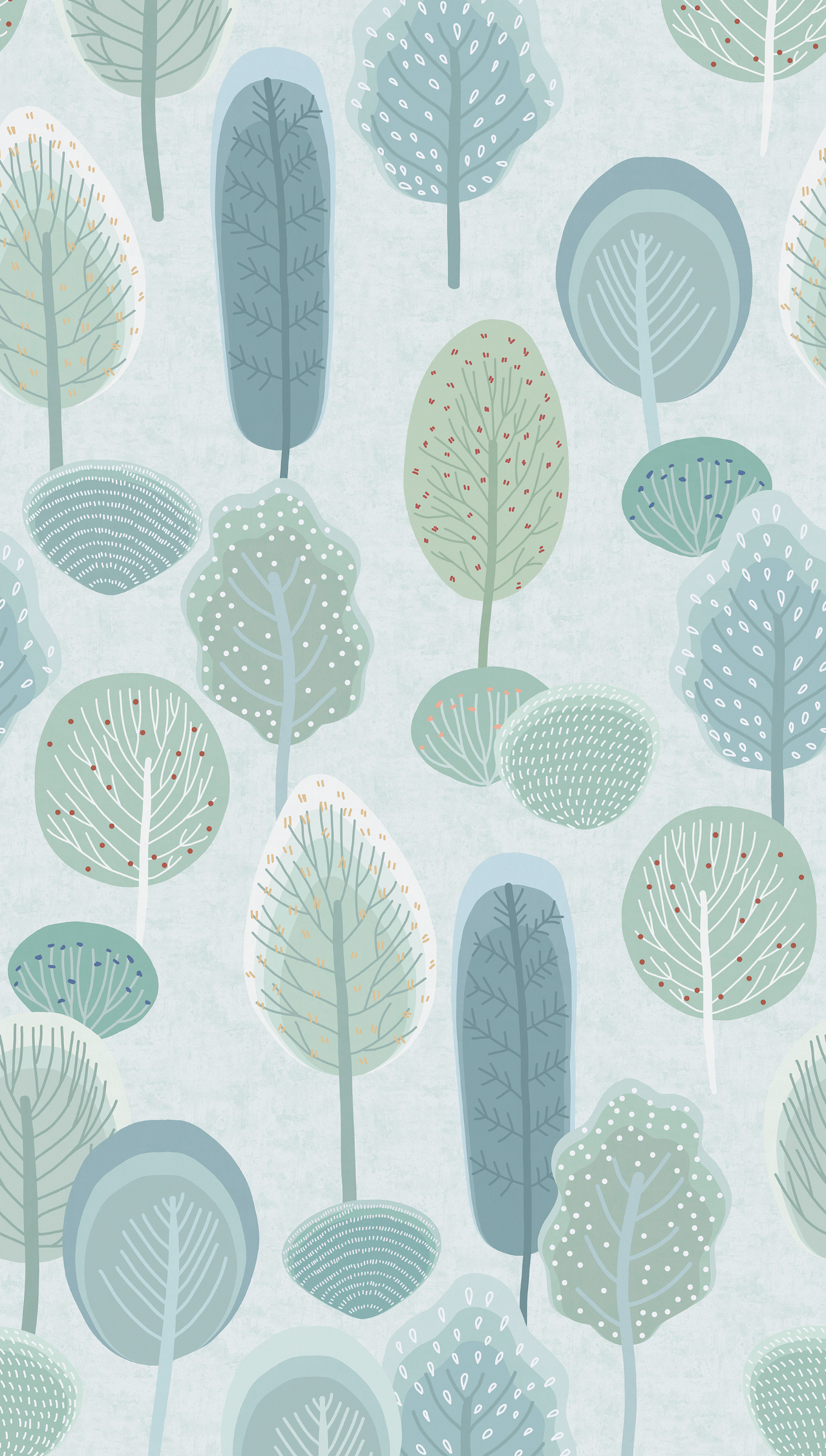 Papier peint panoramique Arbre Enfant vert - Lilly & Luis d'A.S. Création | Réf. AS-770711