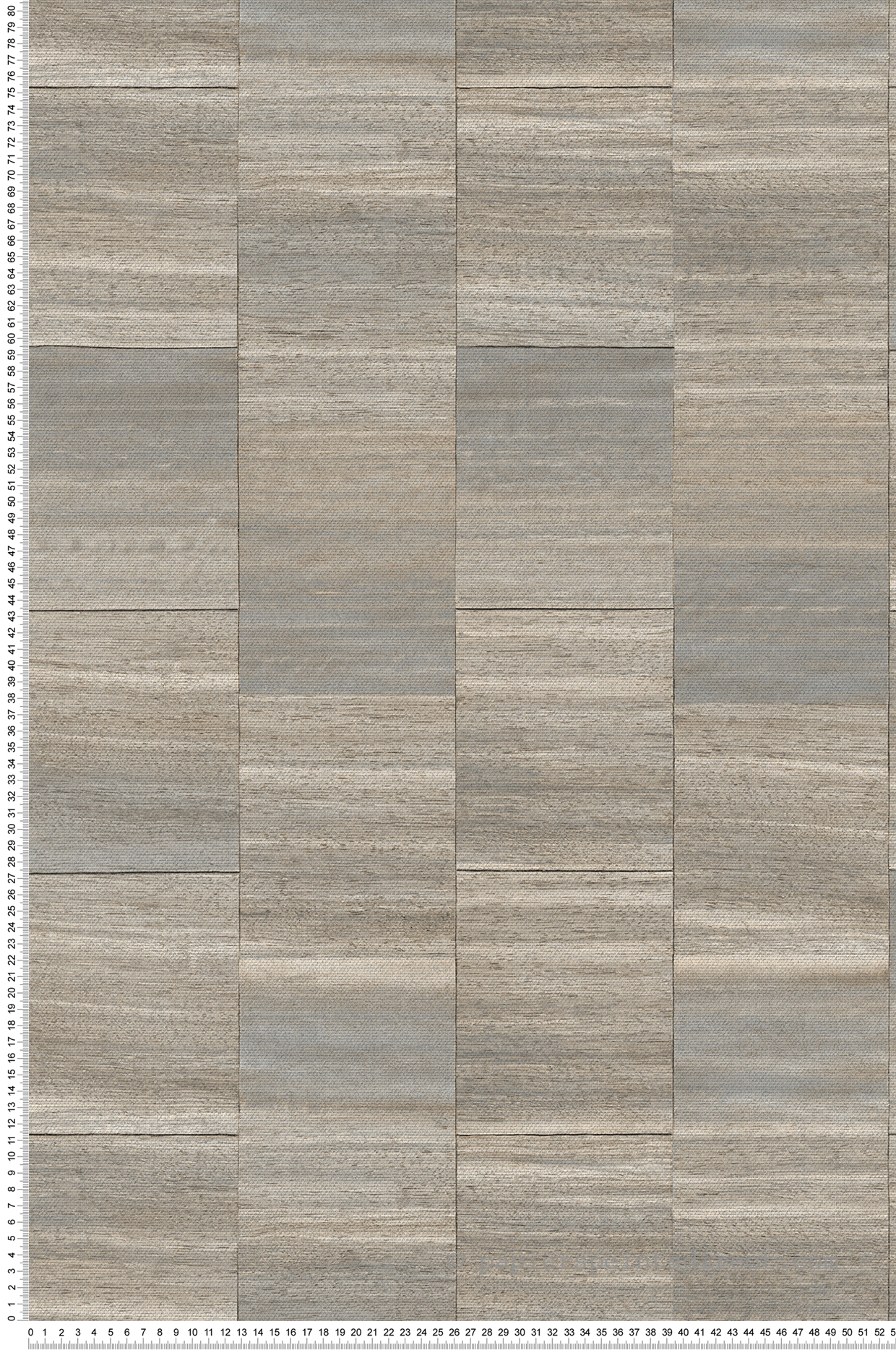 Papier peint Béton Urbain Carreaux grège - Vancouver de Montecolino | Réf. MC-SY27532