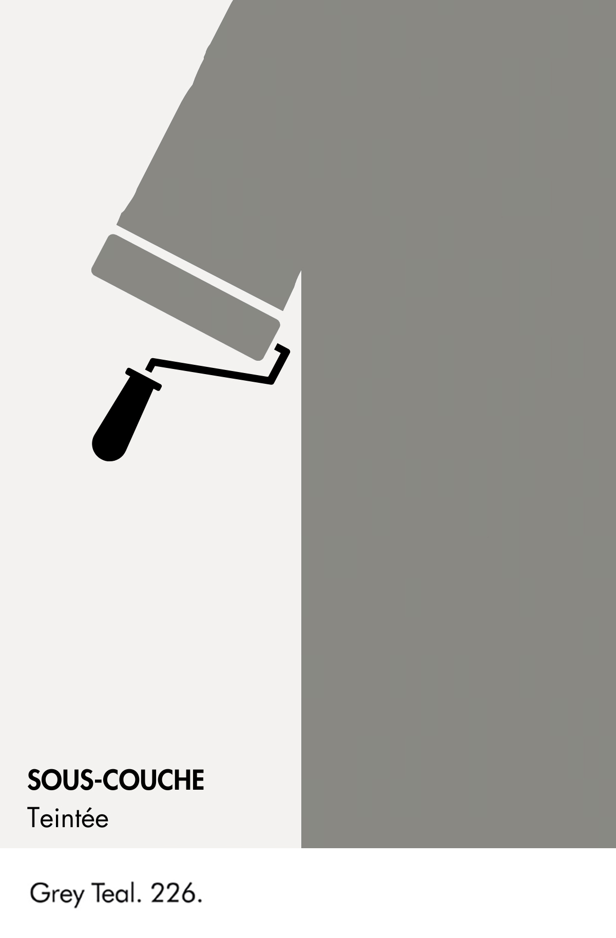 Sous-couche teintée Grey Teal n°226 Intelligent ASP (All Surface Primer) 1 litre