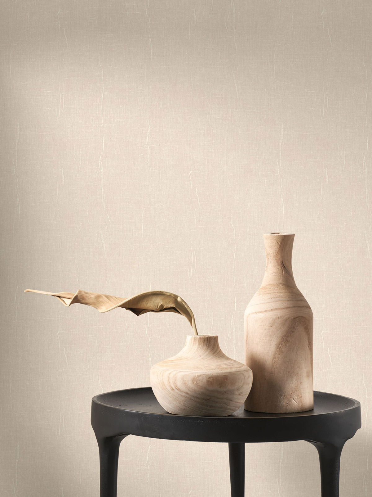 Papier peint Uni Etamine rose chair - Etamine de Casadéco | Réf. ETAM200254114