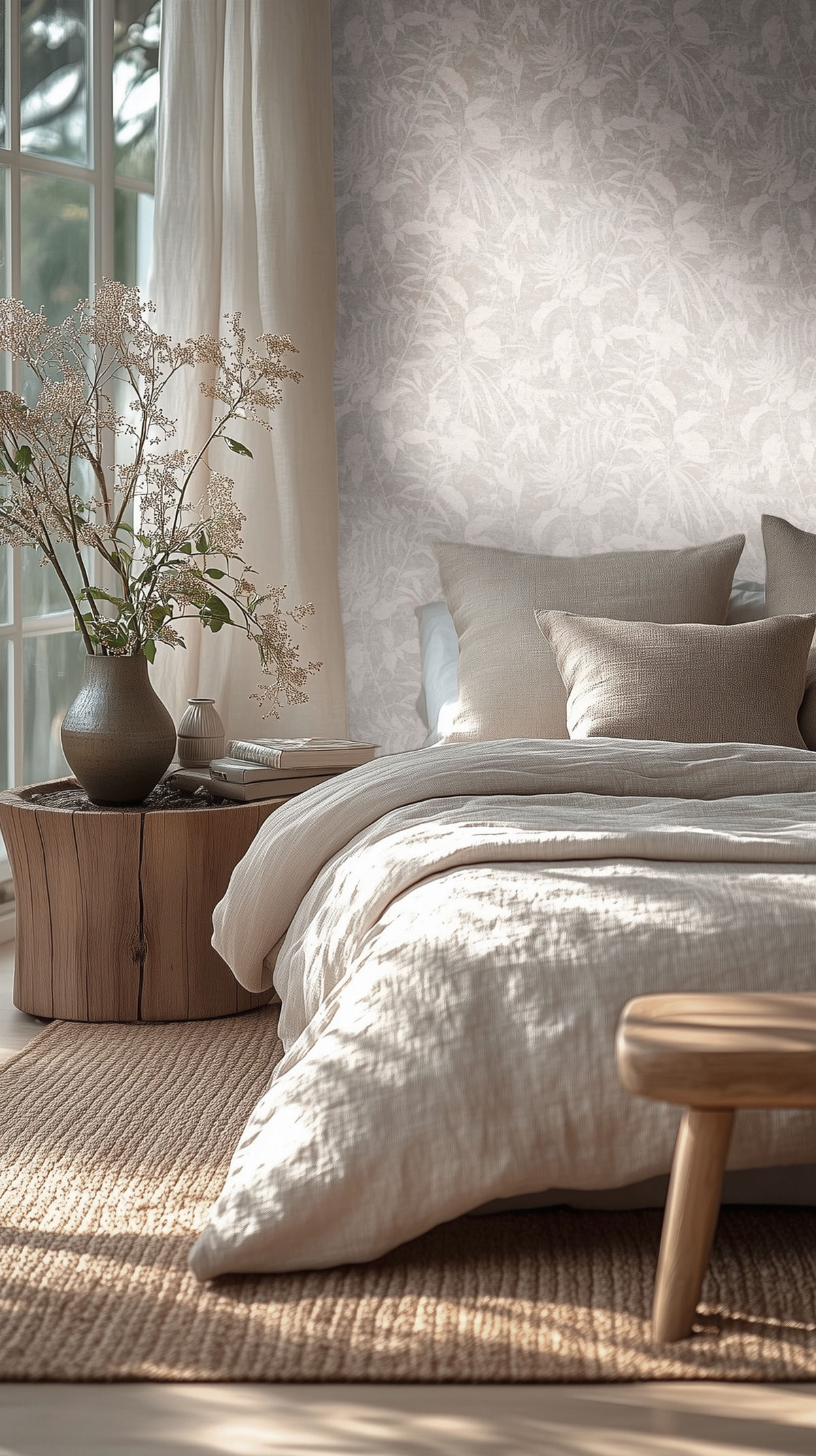 Papier peint Végétaux Jungle gris blanc - Metropolitan Stories 4 Hot Spots d'A.S. Création | Réf. AS-782033