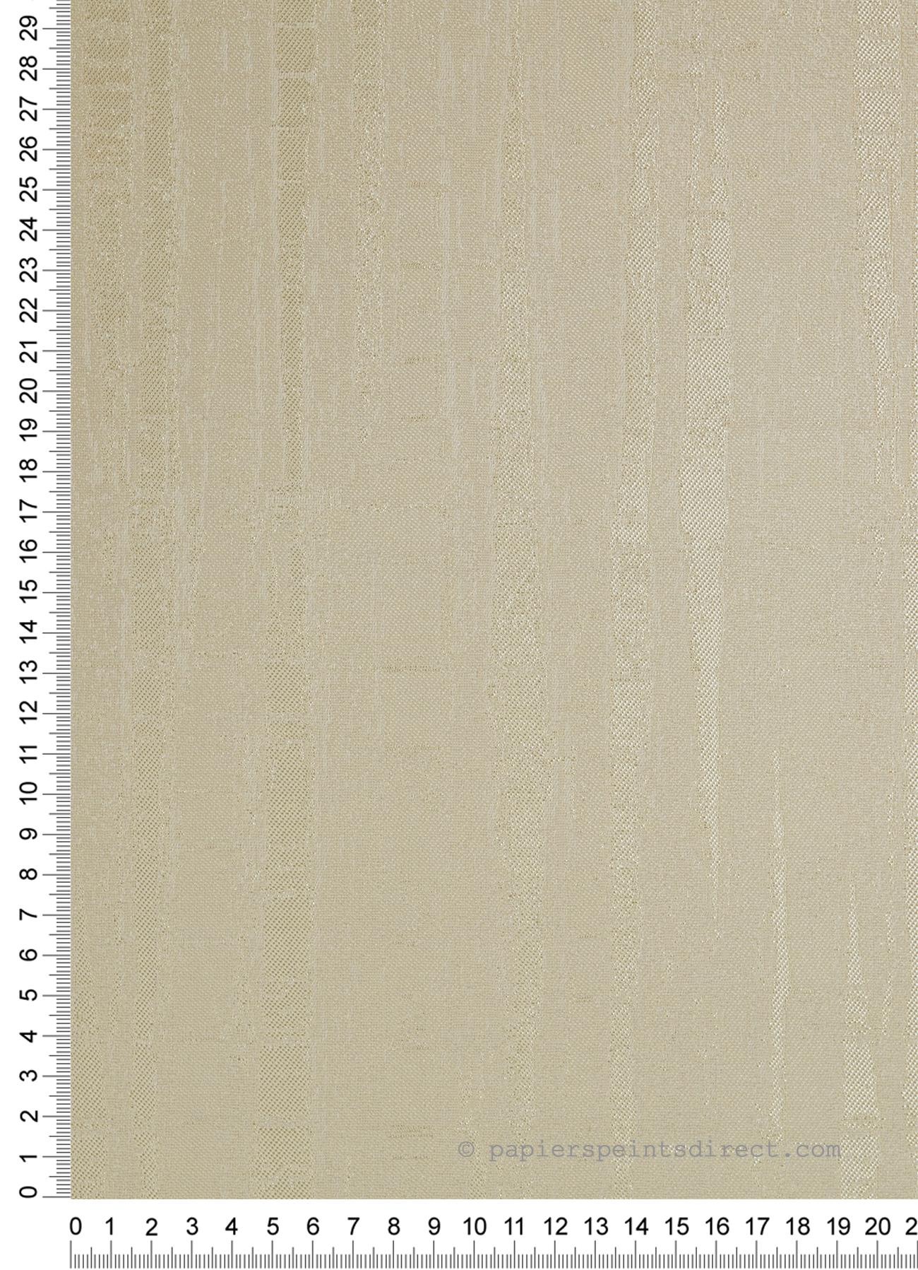 Tissu mural Écorce Métallique jaune beurre - Textil'In de Montecolino | Réf. MC-TIN230010