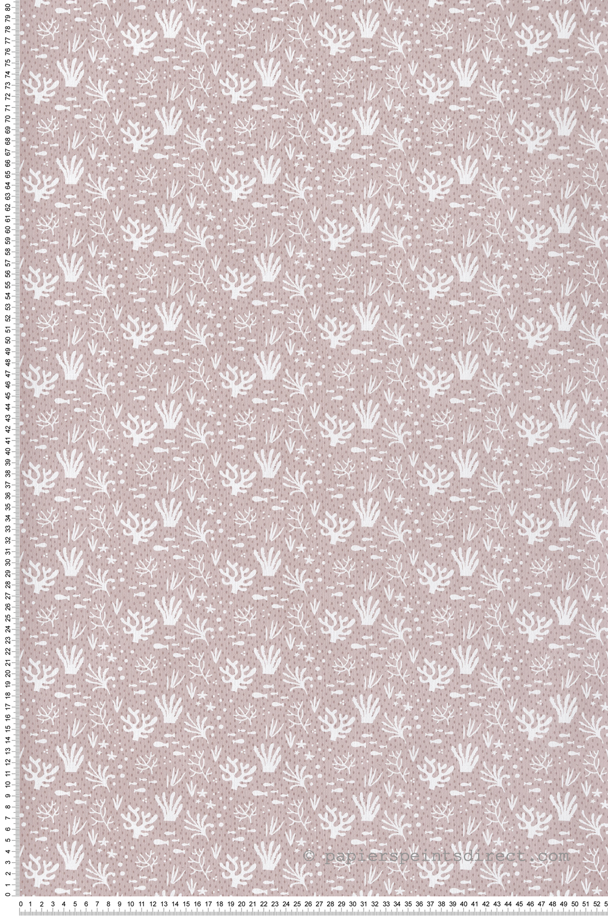 Papier peint Coraux rose blanc - Babyland 2 de Lutèce | Réf. LTC-14854
