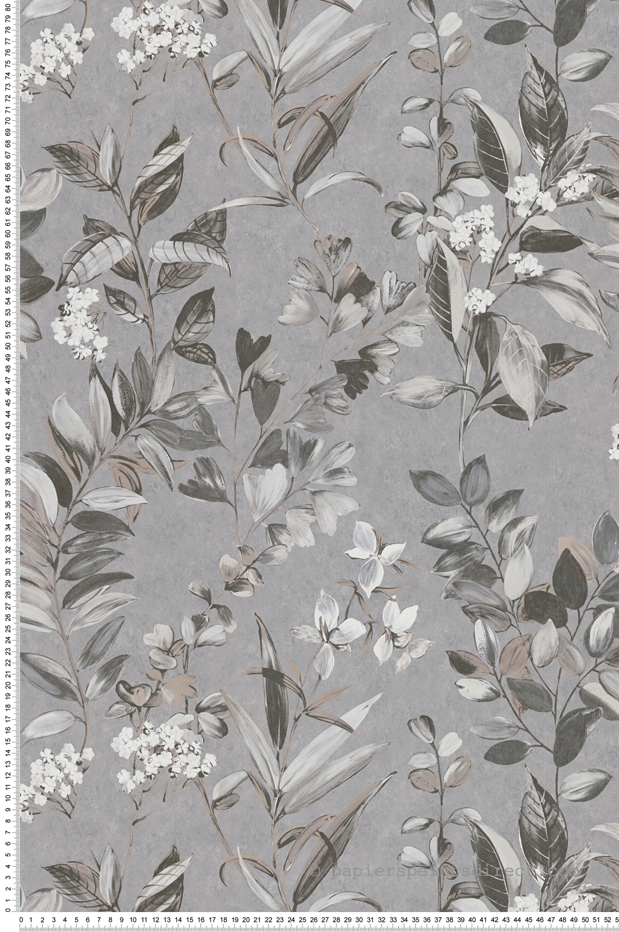 Papier peint Végétation Fleur gris - Arcade d'Architects Paper | Réf. 39171-4