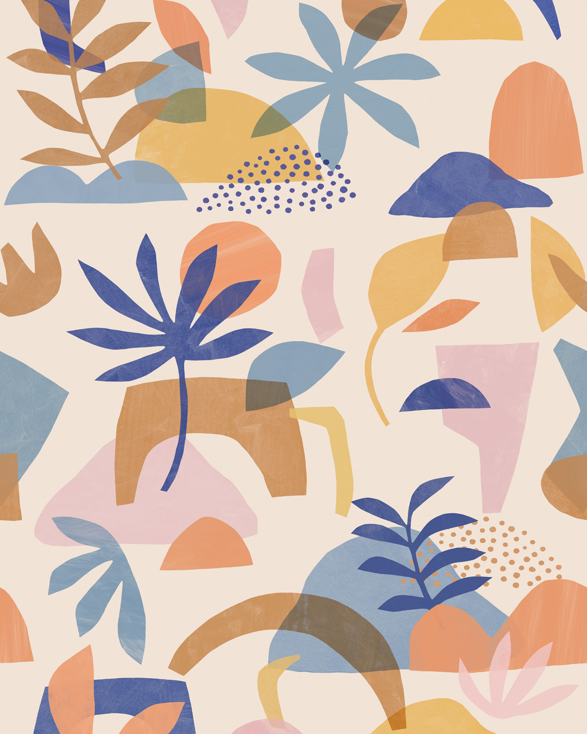 Papier peint panoramique Forme Cutting Game multicouleurs S 200X250 - Pimp My Wall de Casélio | Réf. PMW104736305