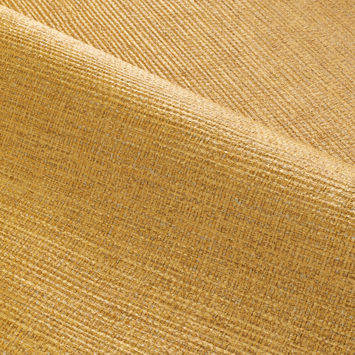 Papier peint Faux-uni Carioca jaune paille - Golfe du Bengale de Casamance | Réf. CAS-B74252752