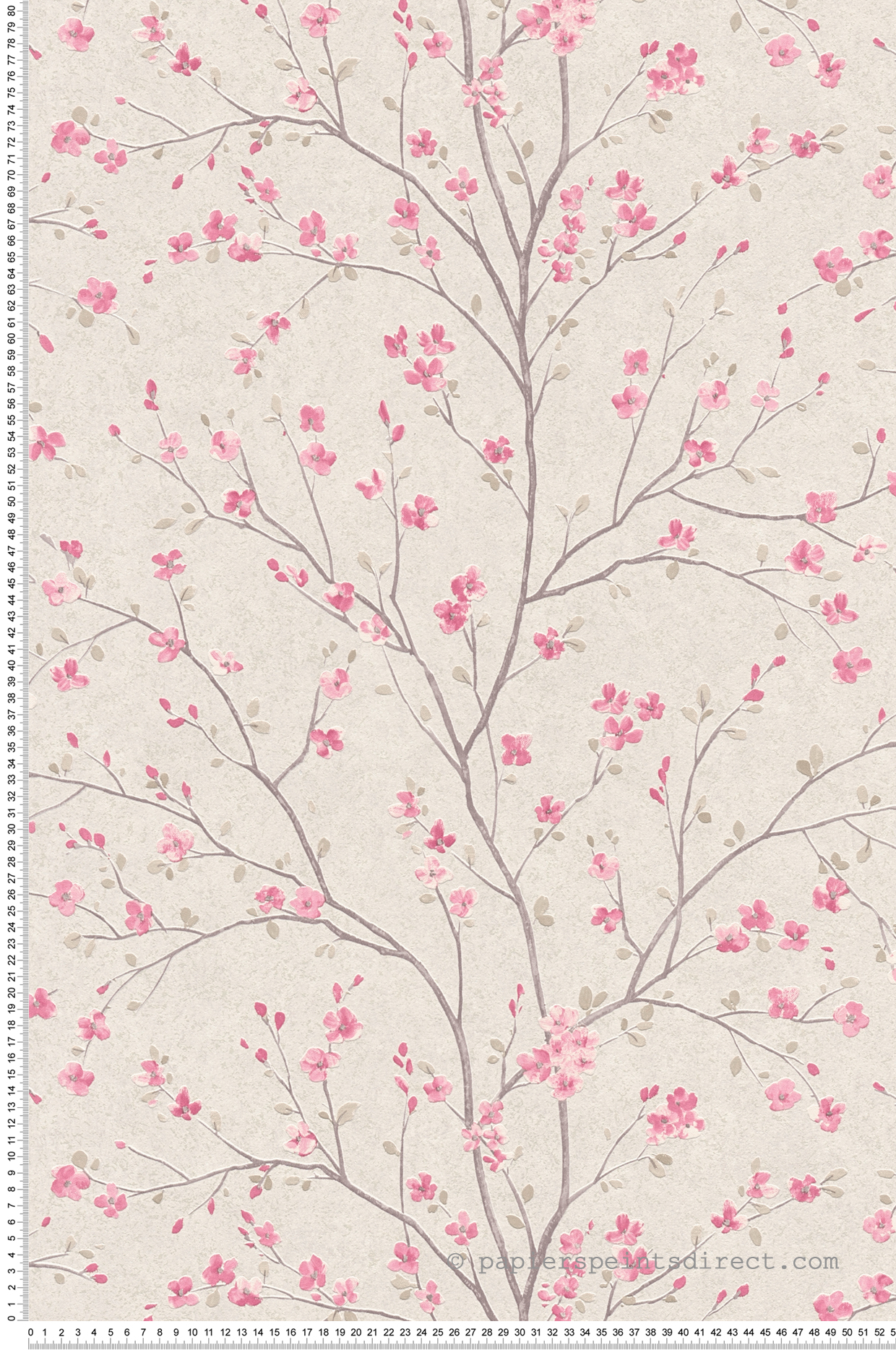 Papier peint Fleurs Cerisier écru - Metropolitan Stories 2 d'AS Création | Réf. SP15559